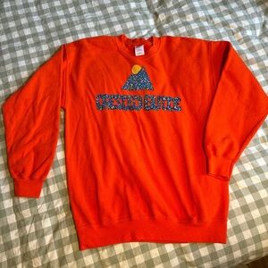 Handmade Crested Butte Colorado Pullover Sweatshirt size large